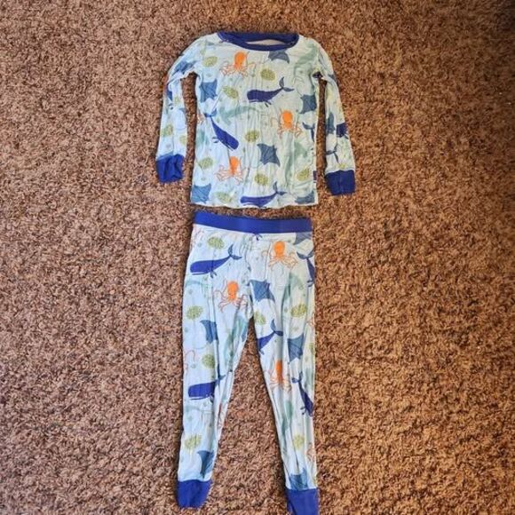 Little Sleepies Other - Little Sleepies Marine Life 18-24 Month Two Piece Pajamas